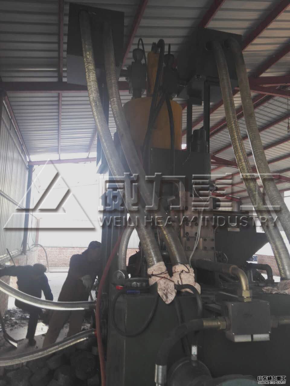 熟铁屑成型压块机